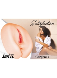 Мастурбатор с 2 тоннелями Satisfaction Gorgeous - Lola Games - в Димитровграде купить с доставкой