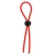 Красное эрекционное лассо с одной бусиной-утяжкой STRETCHY THIN LASSO - Dream Toys - в Димитровграде купить с доставкой