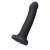 Черный фаллос с имитацией эякуляции Silicon Cum Dildo L - 19,6 см. - Strap-on-me - купить с доставкой в Димитровграде