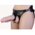 Гигантский фаллоимитатор на присоске в комплекте с трусиками - 26 см. - LOVETOY (А-Полимер) - купить с доставкой в Димитровграде