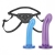 Страпон унисекс Beginners Strap-On с 2 насадками - 15 и 13 см. - Lux Fetish - купить с доставкой в Димитровграде
