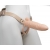 Телесный фаллопротез MEN STYLE с анальным стимулятором - 17,5 см. - LOVETOY (А-Полимер) - купить с доставкой в Димитровграде