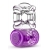 Фиолетовое эрекционное виброкольцо One Night Stand Vibrating C-Ring - Blush Novelties - в Димитровграде купить с доставкой