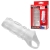 Насадка на пенис с кольцом для мошонки Clear Sensations Enhancer Sex Sleeve - 11,5 см. - XR Brands - в Димитровграде купить с доставкой