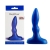 Синий анальный стимулятор Beginners p-spot massager - 11 см. - Lola Games - в Димитровграде купить с доставкой