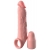 Телесная насадка-удлинитель 2 Inch Silicone X-tension with Strap - 20,3 см. - Pipedream - в Димитровграде купить с доставкой