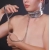Серебристый ошейник из искусственной кожи - Sitabella - купить с доставкой в Димитровграде