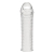 Текстурированная насадка на пенис Clear Textured Penis Enhancing Sleeve Extension - 16,5 см. - BlueLine - в Димитровграде купить с доставкой