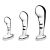 Набор из 3 стальных стимуляторов простаты Stainless Steel P-spot Training Set - b-Vibe - в Димитровграде купить с доставкой
