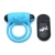 Голубое эрекционное виброкольцо 28X Remote Control Vibrating Cock Ring   Bullet - XR Brands - в Димитровграде купить с доставкой