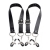 Ремни с зажимами для половых губ Spread Labia Spreader Straps with Clamps - XR Brands - купить с доставкой в Димитровграде