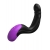Черно-фиолетовый вибромассажёр простаты Hyper-Pulse P-Spot Massager - Pipedream - в Димитровграде купить с доставкой