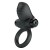 Черное эрекционное кольцо с вибрацией Adrien - Baile - в Димитровграде купить с доставкой