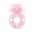 Розовое эрекционное виброкольцо в форме мишки - 1137 - в Димитровграде купить с доставкой