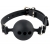Силиконовый кляп-шар с отверстиями для дыхания Silicone Breathable Ball Gag Small - Pipedream - купить с доставкой в Димитровграде