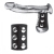 Утяжка на пенис на кнопочках 100% PVC STRAP WITH METAL SNAP - BlueLine - купить с доставкой в Димитровграде
