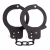 Чёрные наручники из листового металла BONDX METAL CUFFS BLACK - Dream Toys - купить с доставкой в Димитровграде