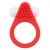 Красное эрекционное кольцо LIT-UP SILICONE STIMU RING 1 RED - Dream Toys - в Димитровграде купить с доставкой