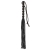 Чёрная мини-плеть из резины Rubber Mini Whip - 22 см. - Blush Novelties - купить с доставкой в Димитровграде