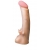 Телесная насадка REAL Standard с усиками на основании - 19 см. - LOVETOY (А-Полимер) - купить с доставкой в Димитровграде