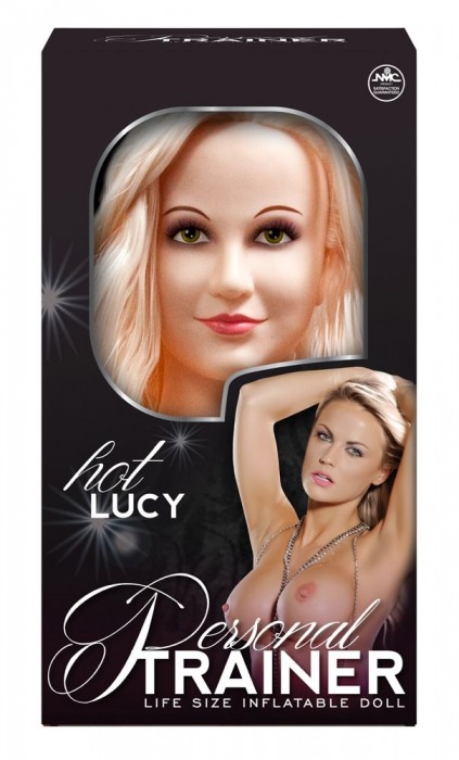 Надувная кукла с вибрацией и 2 любовными отверстиями Hot Lucy Lifesize Love Doll - NMC - в Димитровграде купить с доставкой
