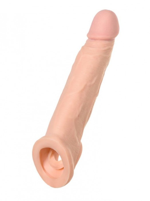 Насадка телесного цвета Toyfa XLover - 16,5 см. - ToyFa - в Димитровграде купить с доставкой