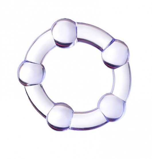 Фиолетовое эрекционное кольцо A-Toys - A-toys - в Димитровграде купить с доставкой