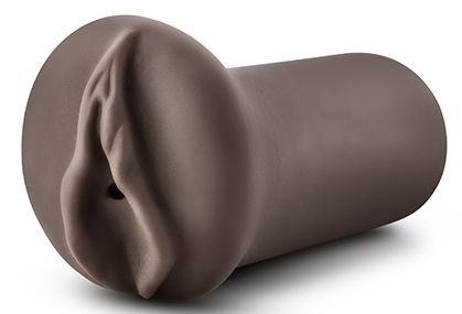 Коричневый мастубратор-вагина Nicole s Kitty - Blush Novelties - в Димитровграде купить с доставкой