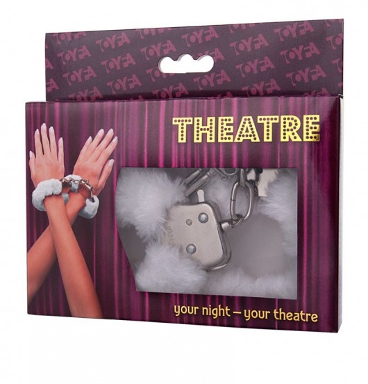 Наручники с белой меховой опушкой - ToyFa - купить с доставкой в Димитровграде