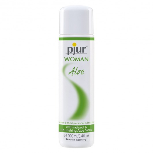 Лубрикант на водной основе pjur WOMAN Aloe - 100 мл. - Pjur - купить с доставкой в Димитровграде