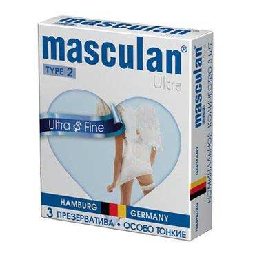 Ультратонкие презервативы Masculan Ultra Fine с обильной смазкой - 3 шт. - Masculan - купить с доставкой в Димитровграде