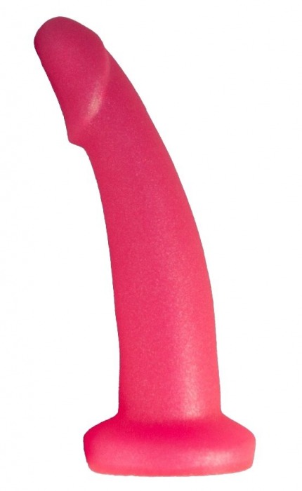 Розовый плаг-массажёр для простаты - 13,5 см. - LOVETOY (А-Полимер) - в Димитровграде купить с доставкой