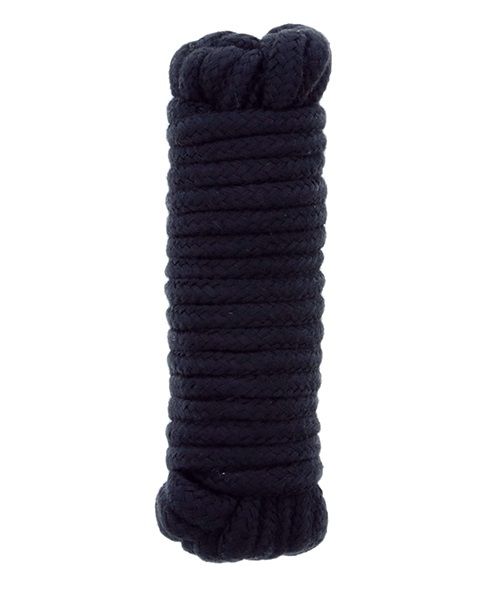 Чёрная веревка для связывания BONDX LOVE ROPE - 5 м. - Dream Toys - купить с доставкой в Димитровграде
