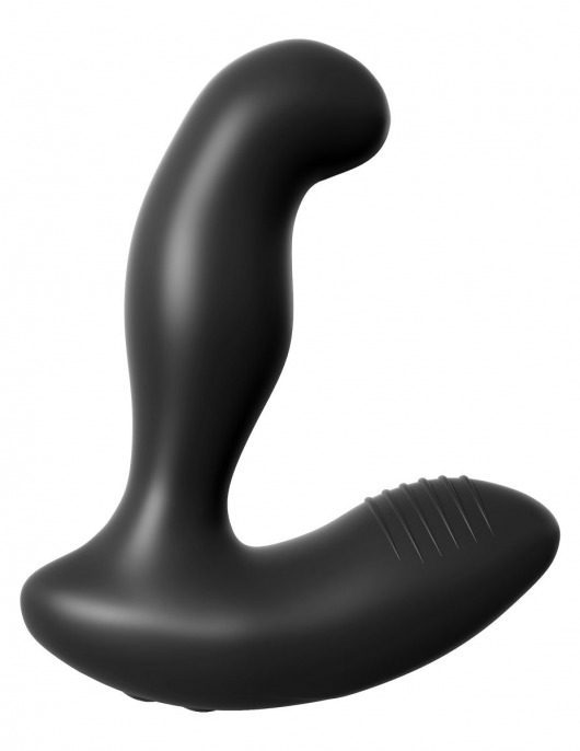 Черный массажер простаты Electro Stim Prostate Vibe с электростимуляцией - 13,3 см. - Pipedream - купить с доставкой в Димитровграде