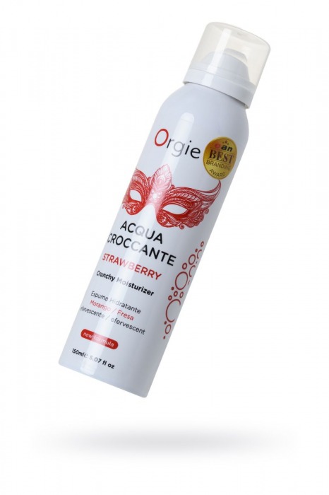 Шипучая увлажняющая пена для чувственного массажа Orgie Acqua Croccante - 150 мл. - ORGIE - купить с доставкой в Димитровграде