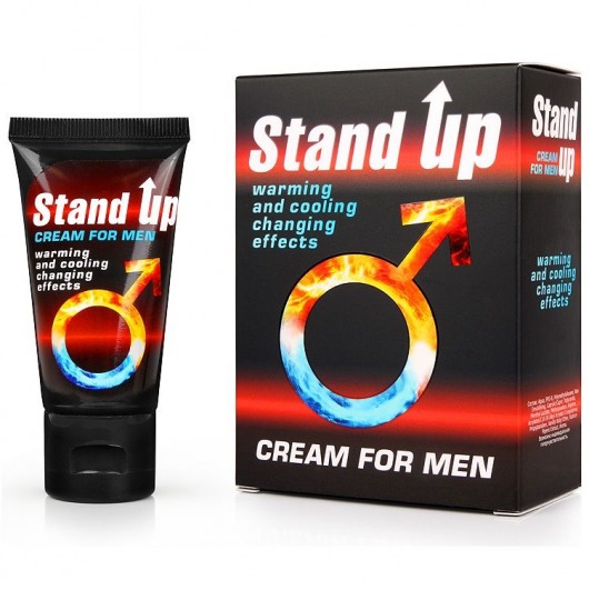 Возбуждающий крем для мужчин Stand Up - 25 гр. - Биоритм - купить с доставкой в Димитровграде