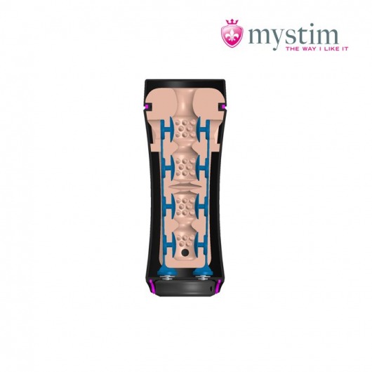Мастурбатор-анус Opus E Donut с возможностью подключения электростимуляции - MyStim - купить с доставкой в Димитровграде