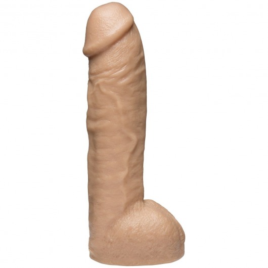 Огромная насадка-реалистик Vac-U-Lock Realistic Hung - 31,7 см. - Doc Johnson - купить с доставкой в Димитровграде
