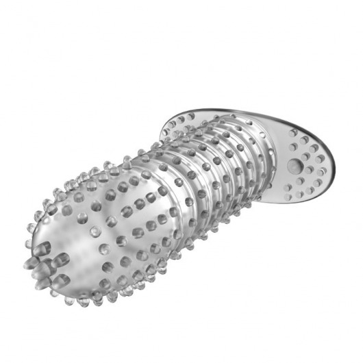 Закрытая прозрачная насадка Crystal sleeve - 12 см. - Erowoman-Eroman - в Димитровграде купить с доставкой