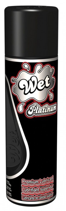 Гель-лубрикант на силиконовой основе Wet Platinum - 93 мл. - Wet International Inc. - купить с доставкой в Димитровграде