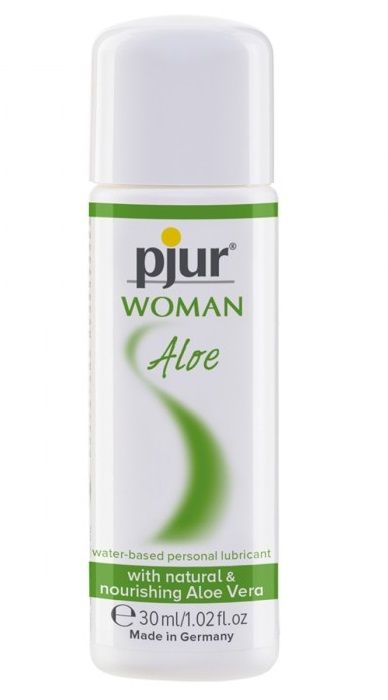 Лубрикант на водной основе pjur WOMAN Aloe - 30 мл. - Pjur - купить с доставкой в Димитровграде
