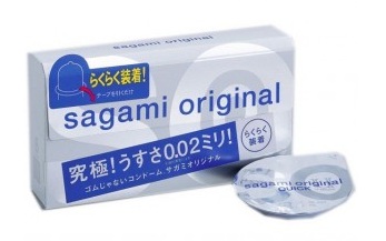 Ультратонкие презервативы Sagami Original QUICK - 6 шт. - Sagami - купить с доставкой в Димитровграде