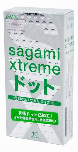 Презервативы Sagami Xtreme Type-E с точками - 10 шт. - Sagami - купить с доставкой в Димитровграде