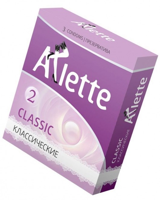 Классические презервативы Arlette Classic - 3 шт. - Arlette - купить с доставкой в Димитровграде
