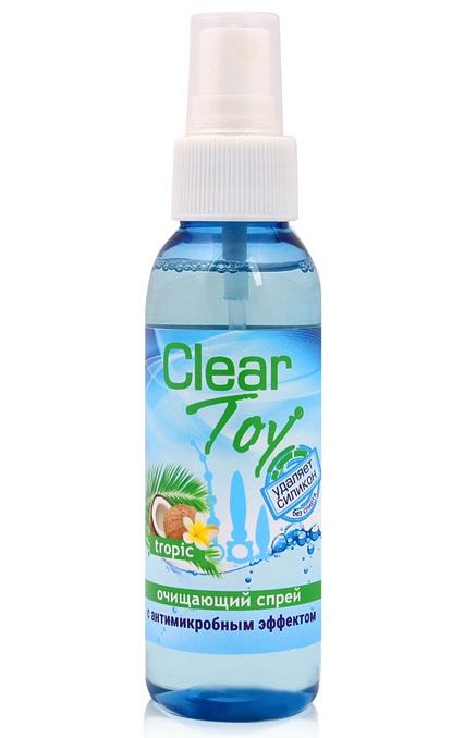 Очищающий спрей для игрушек CLEAR TOY Tropic - 100 мл. - Биоритм - купить с доставкой в Димитровграде