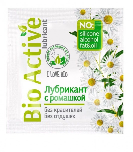 Пробник лубриканта на водной основе Bio Active - 3 гр. - Биоритм - купить с доставкой в Димитровграде