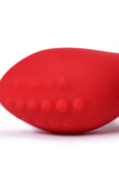 Красный силиконовый вибростимулятор простаты Proman - 12,5 см. - ToyFa - в Димитровграде купить с доставкой