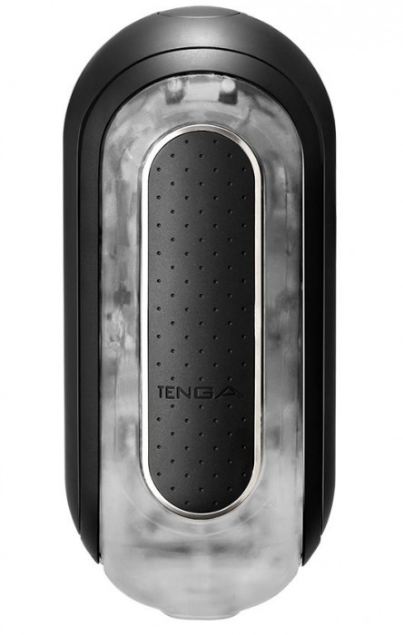 Черный мастурбатор Flip Zero с вибрацией - Tenga - в Димитровграде купить с доставкой