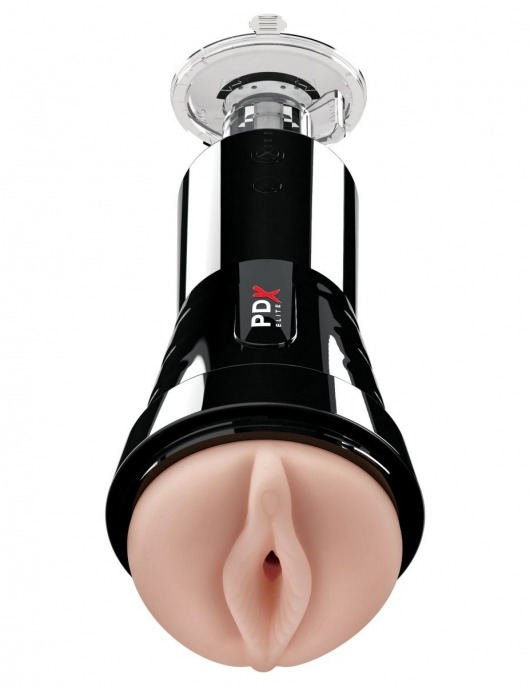 Телесный вибромастурбатор-вагина Cock Compressor Vibrating Stroker - Pipedream - в Димитровграде купить с доставкой