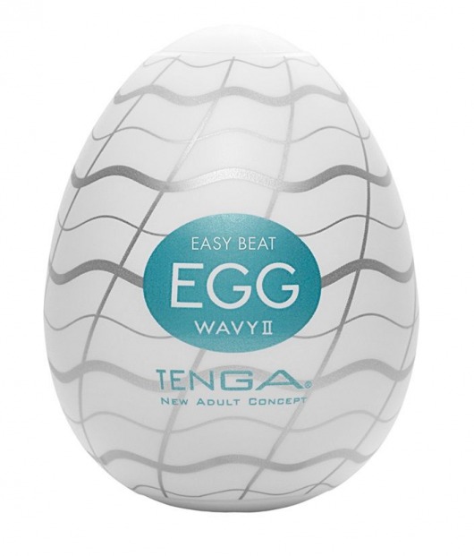 Мастурбатор-яйцо EGG Wavy II - Tenga - в Димитровграде купить с доставкой